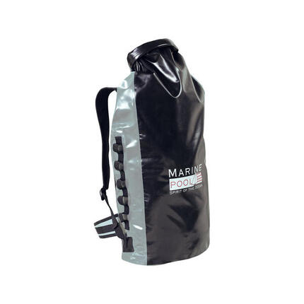 Drybag 8 Segelrucksack 62l schwarz/grau