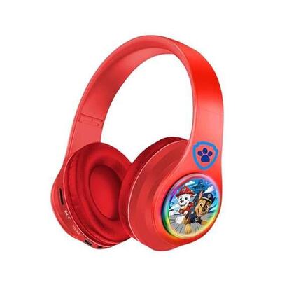 Casque Bluetooth à Bandeau PAW PATROL Rouge