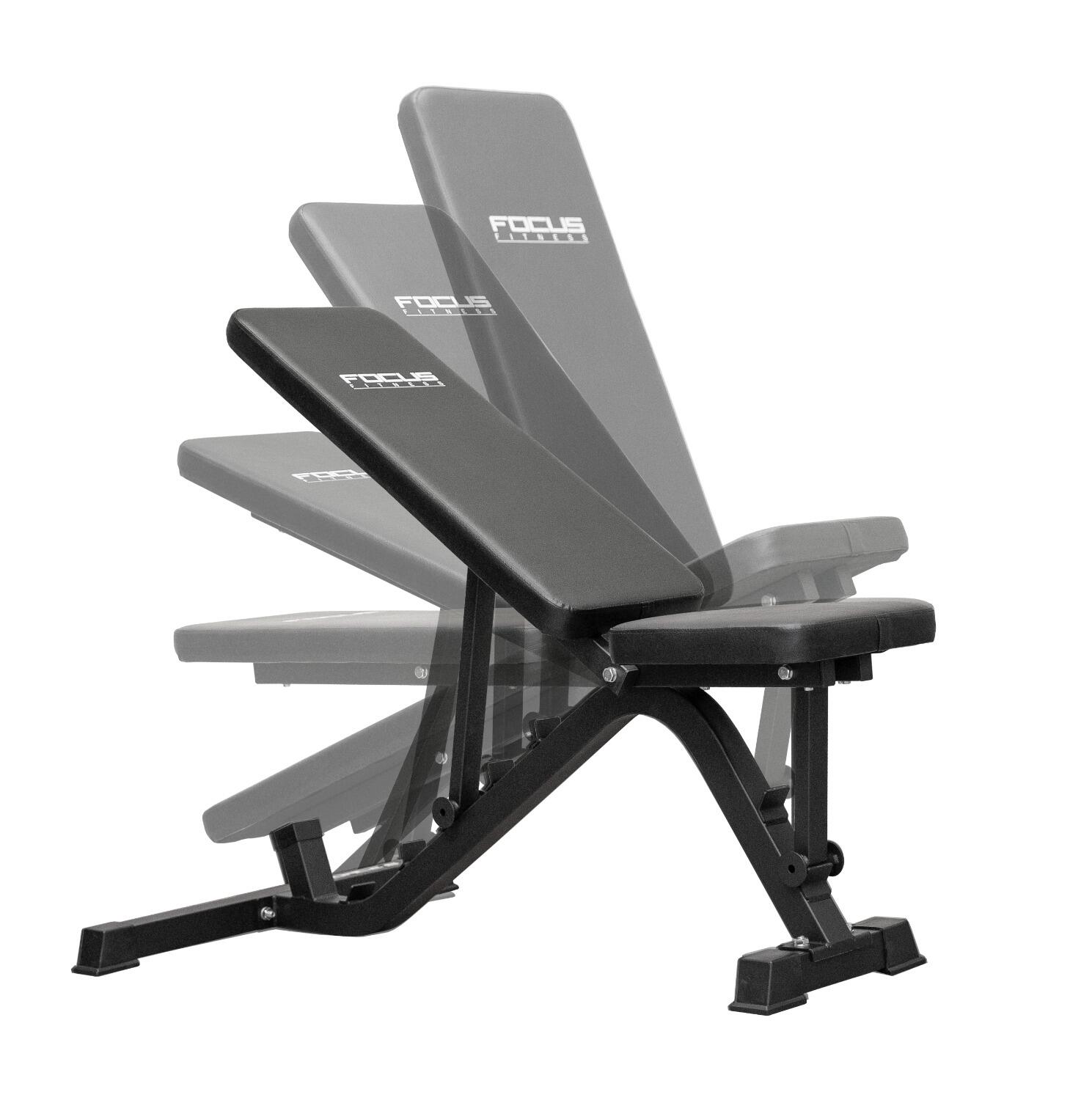 Trainingsbank Force 8 – Inclusief verstelbare dumbbellset Shift – 2x24 kg 2/7