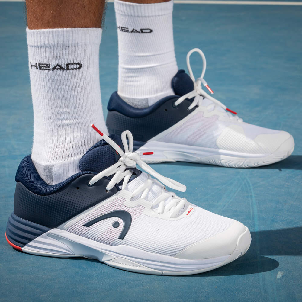 HEAD Revolt Evo 2.0 Men Tennisschuh, weiß/dunkelblau 6/7