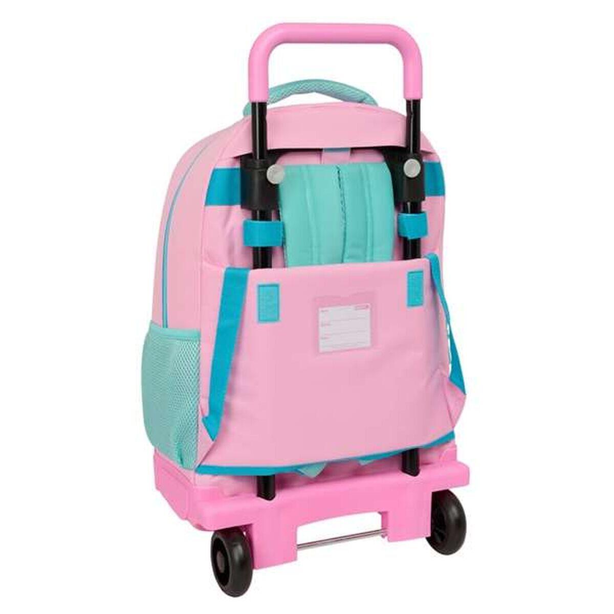 Cartable à roulettes BENETTON Dolce Rose 2/2