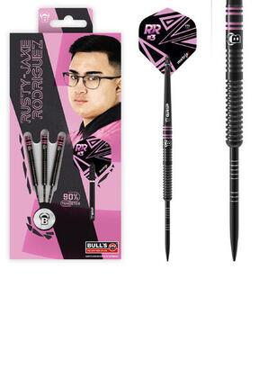 Darts Steeldarts unisex - Rusty Jake Rodriguez Dartpfeile Darts-Set Profi pink