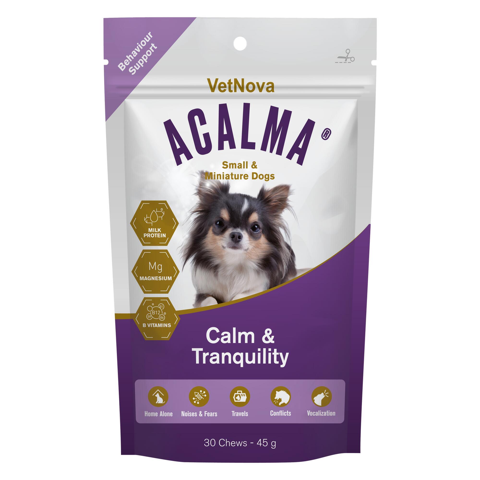 Vetnova - Acalma® Small & Miniature Dogs 30 Chews - Lotion Pour Chevaux - Decathlon