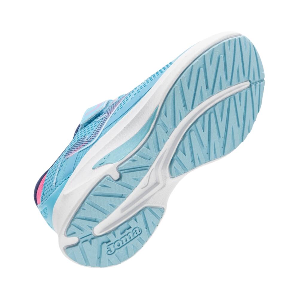 JOMA HISPALIS JR 2605 Blue – Zapatillas Running Niña con Amortiguación, VTS y Su 5/7