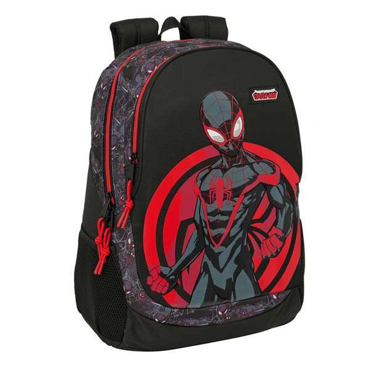 Spiderman - Cartable Spiderman Noir - Sac À Dos - Noir - Taille Unique - Decathlon
