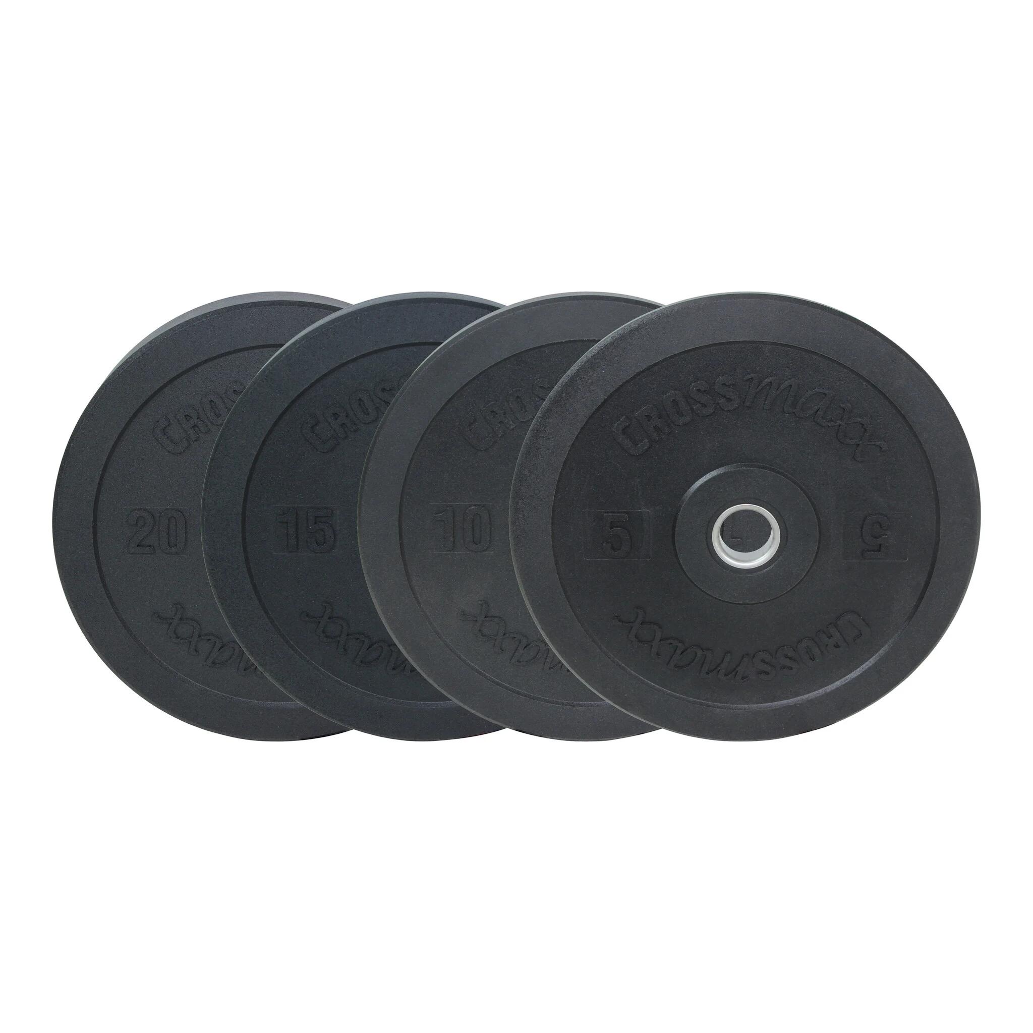 Hi-Temp Olympische Halterschijf - Bumper Plate - 50 mm - 15 kg - Zwart 2/4