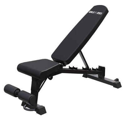 Verstelbare halterbank - fitnessbank - verstelbaar - max. 400 kg - met