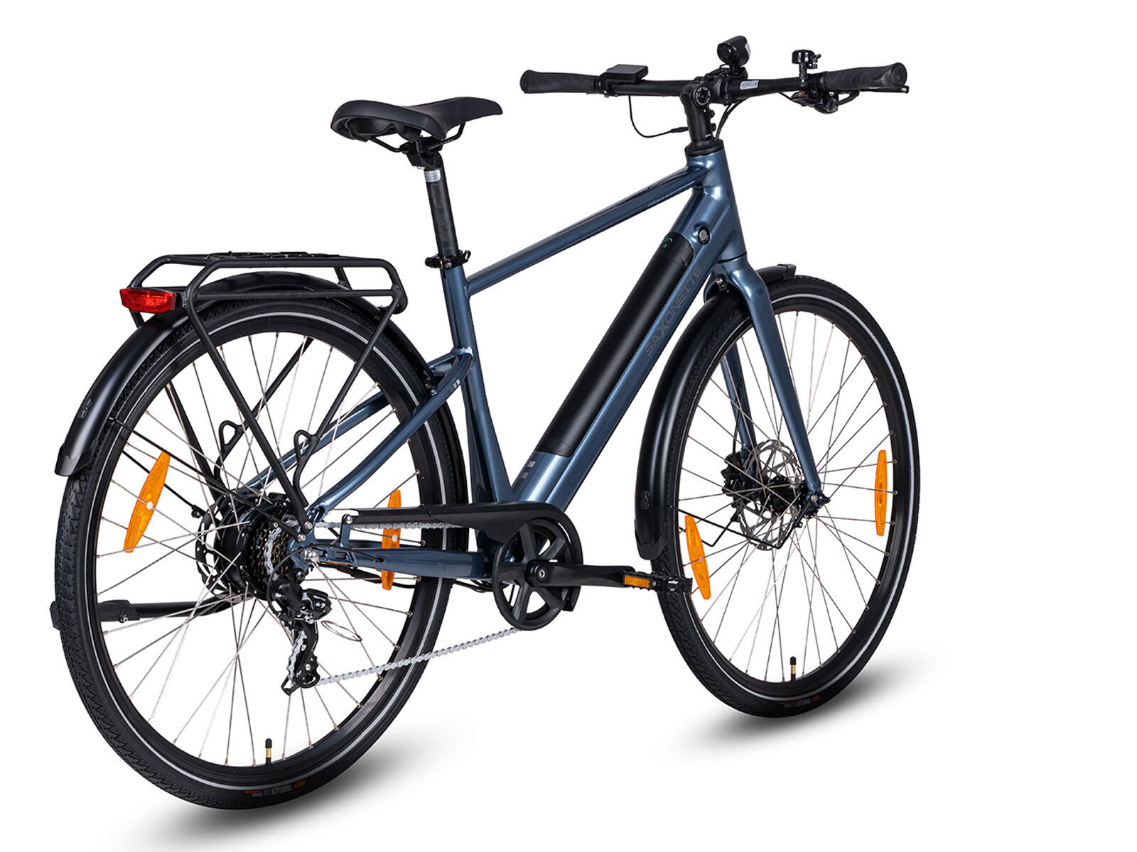 Saxonette Urbano heren ebike 7 sp 11.6 Ah blauw 2/5