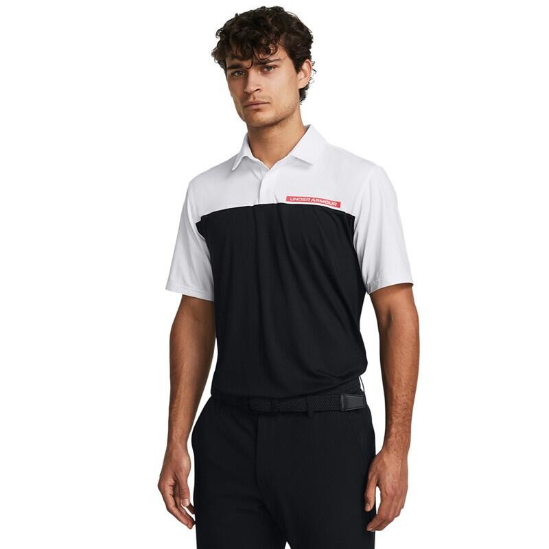 UNDER ARMOUR Under Armour T2G Block Herren Golfpolo Schwarz