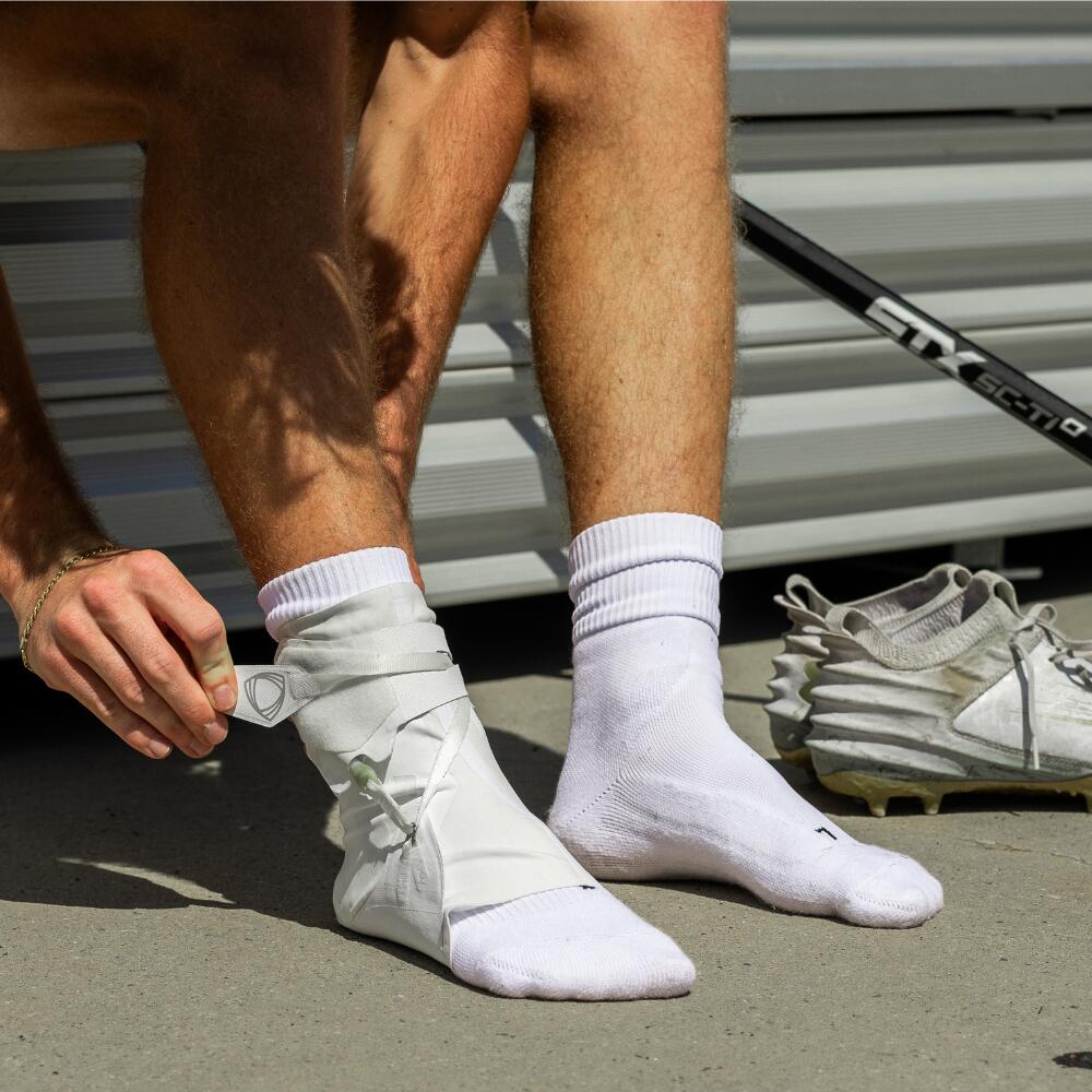 BetterGuard 3.0 Chevillère – Blanc, XL, Gauche – Légère & Stable 7/7