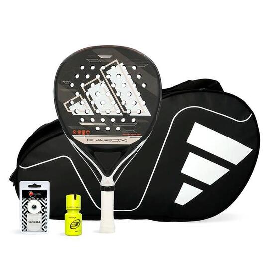 Pack Adidas Kardex Sac De Padel Carbon Contrôle Dry Grip
