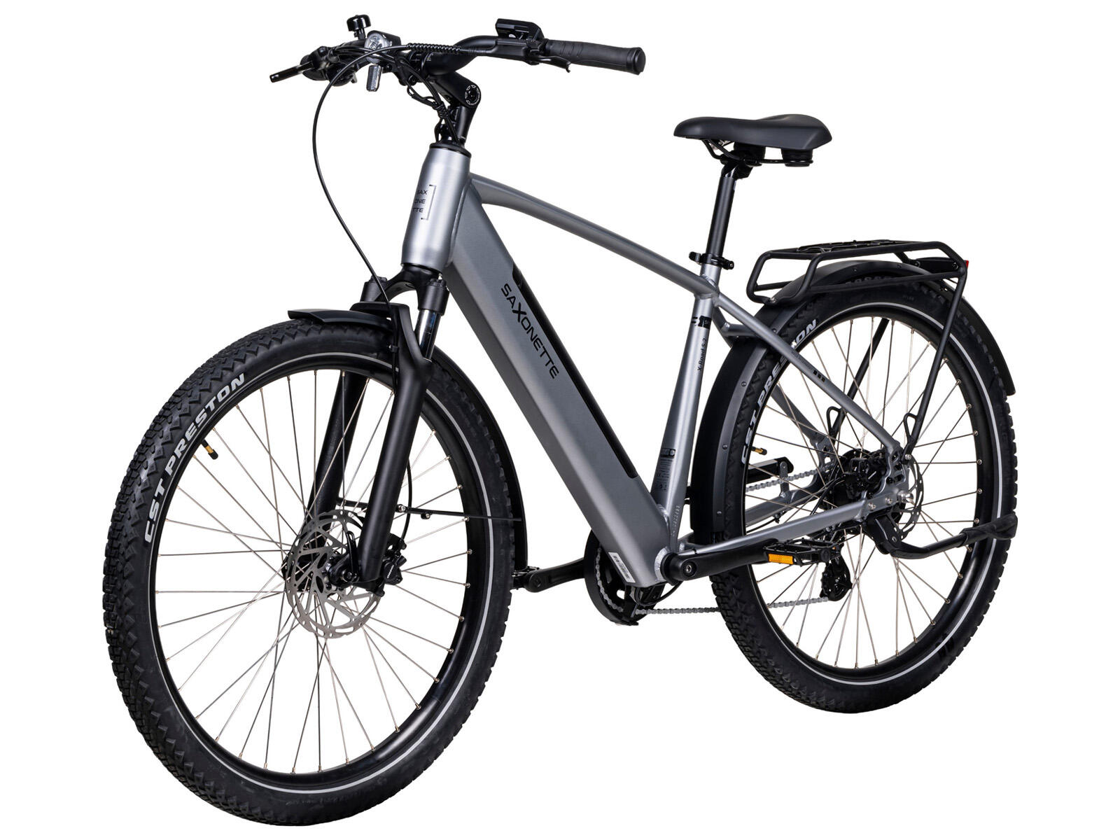 Saxonette X-ROAD 5.2 trekking ebike 7 sp 13Ah zilver 2/5