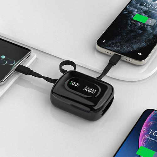 Batteria esterna Dudao K32 10000 mAh, USB-C/Lightning - Nero 5/7