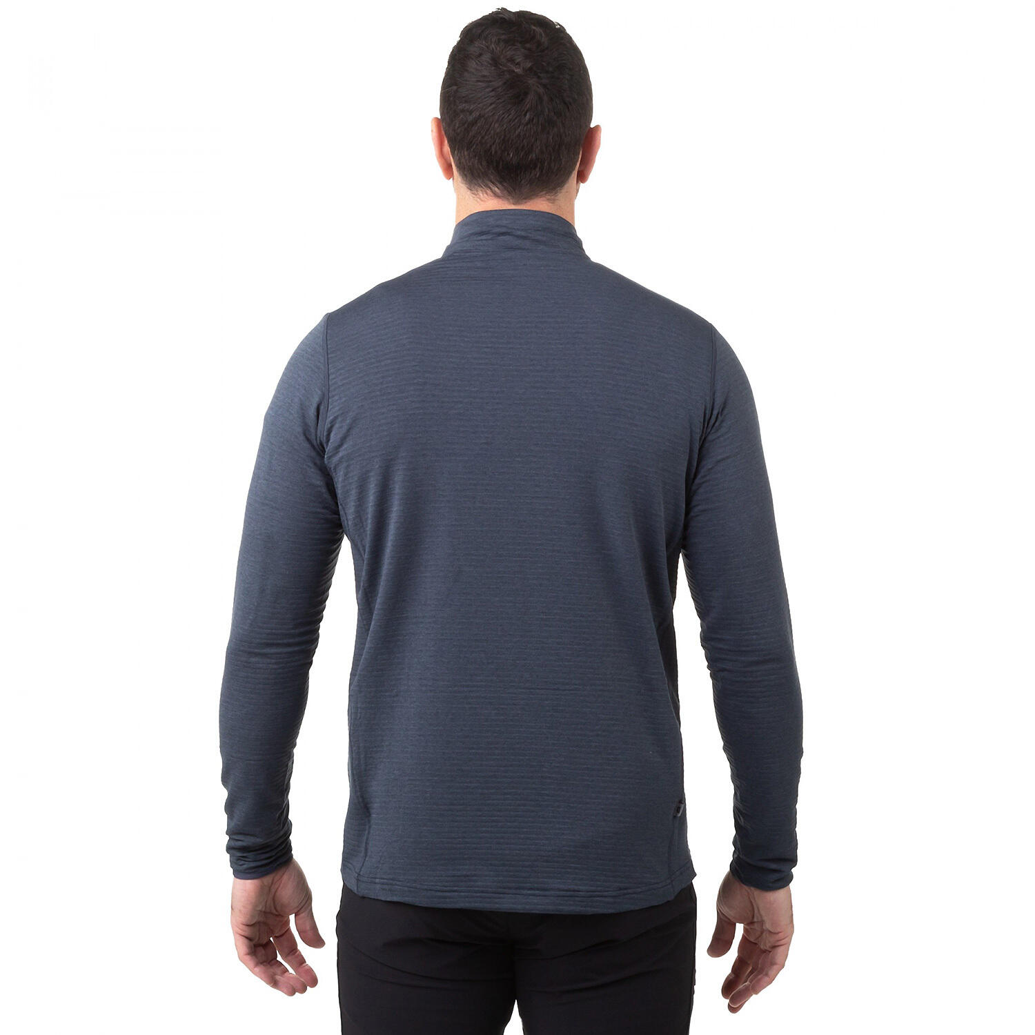 Herren Langarmshirt M LUMIKO ZIP-T 3/4