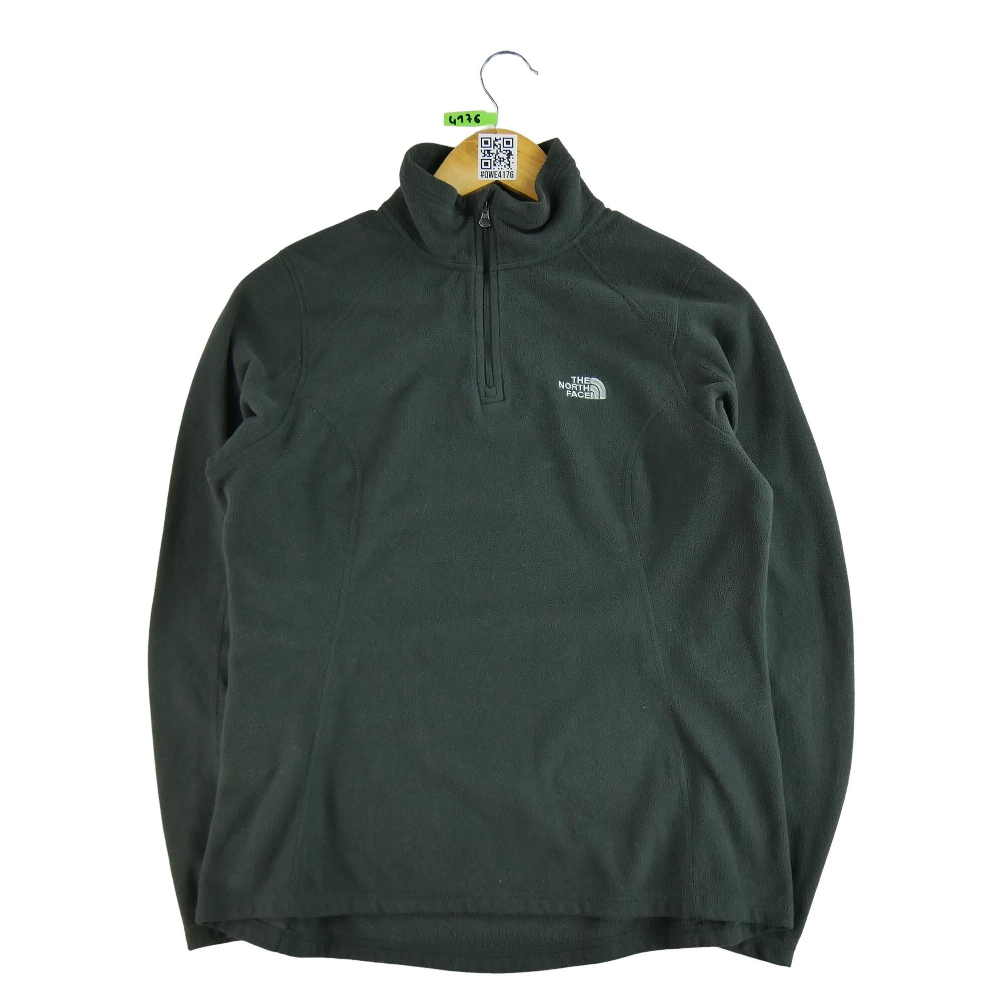 Seconda Mano - Maglione in pile nero TNF da donna - Stato molto buono 3/7