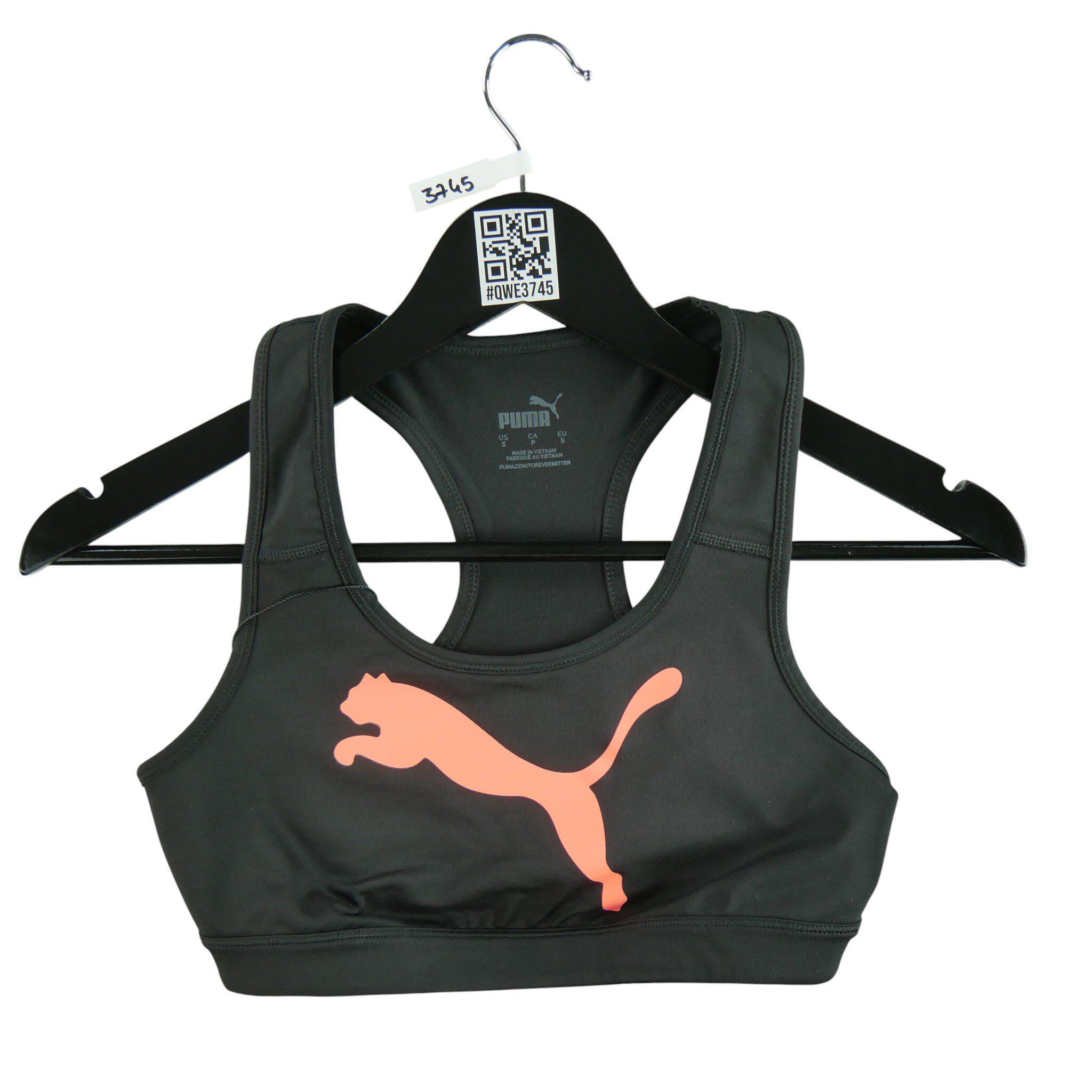 Puma - Reconditionné - Brassière Femme Noir - Excellent - T-shirt Crop Top - Noir - Decathlon