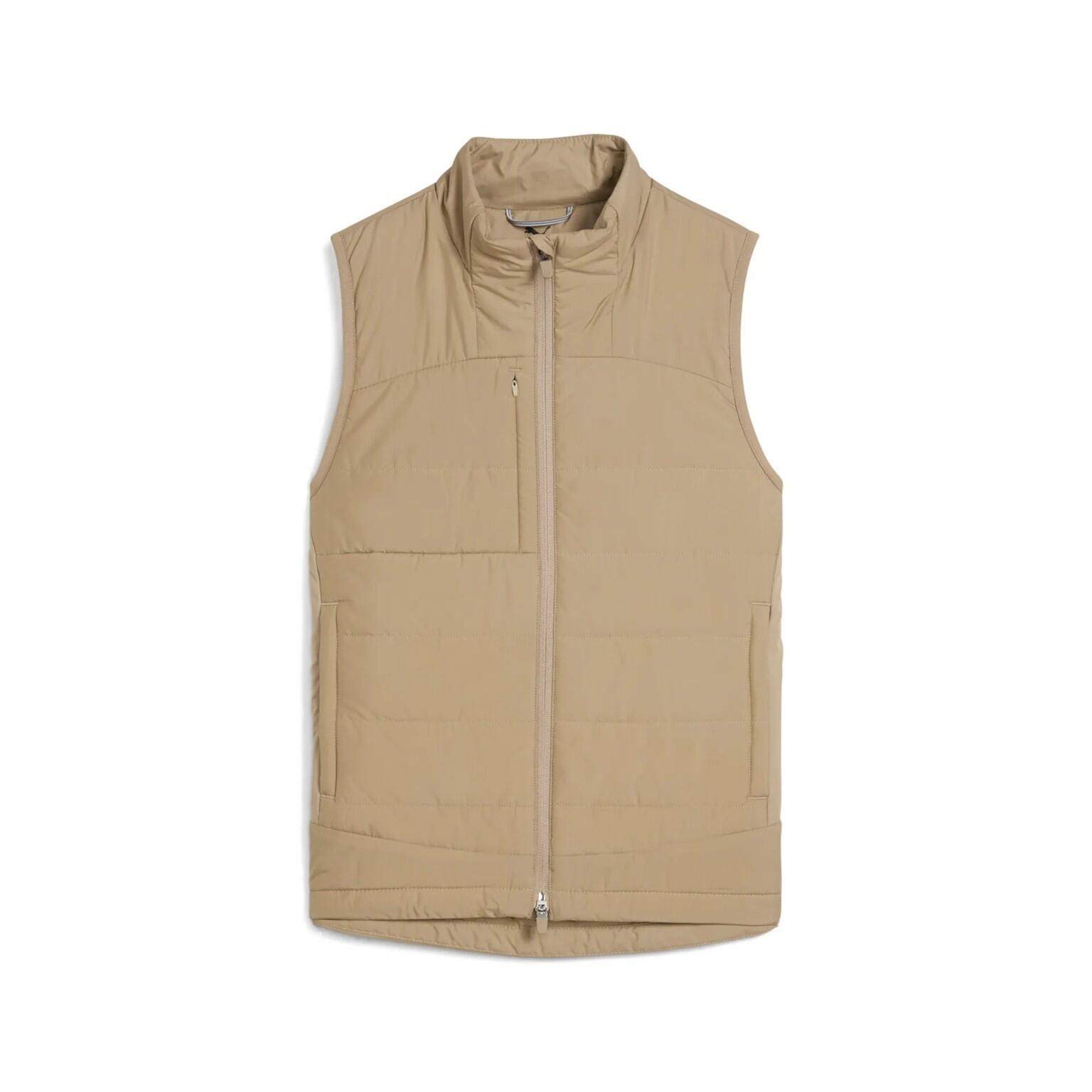 Puma - Gilet De Golf Matelassé Puma Kyley Pour Femme, Beige - Veste - Beige - Decathlon