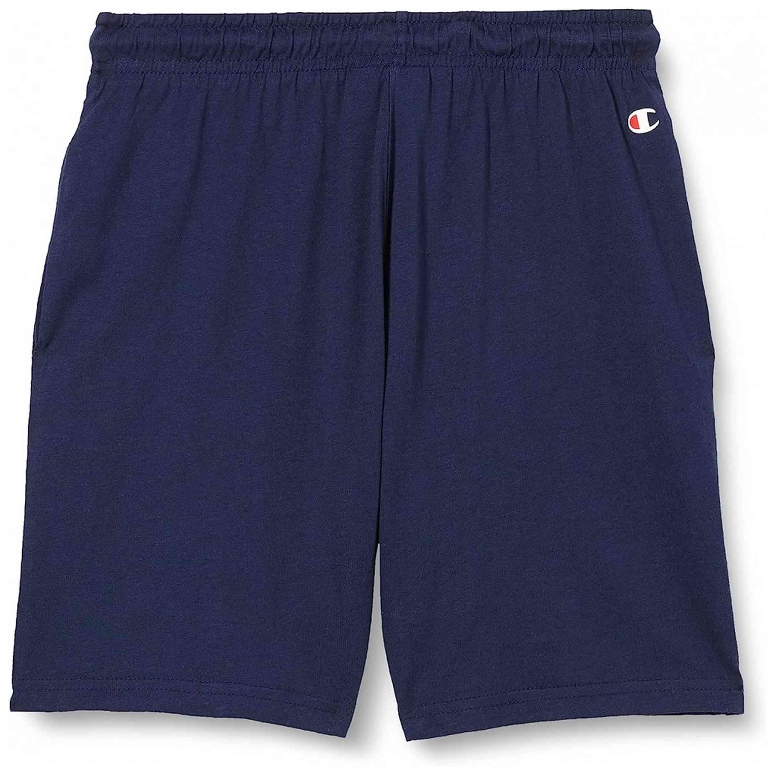 Calções de Desporto Infantis Champion Shorts Azul escuro 3/5