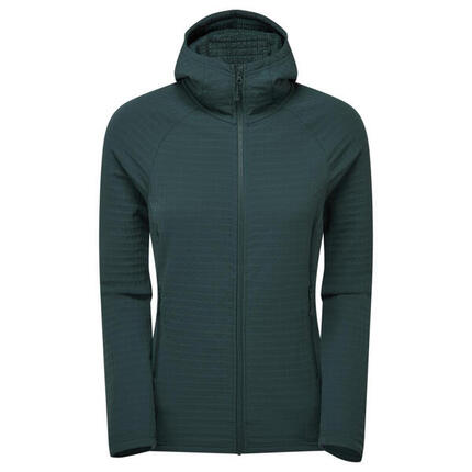 Veste Montane Protium XT femme verte XS softshell double couche Thermo Grid YKK