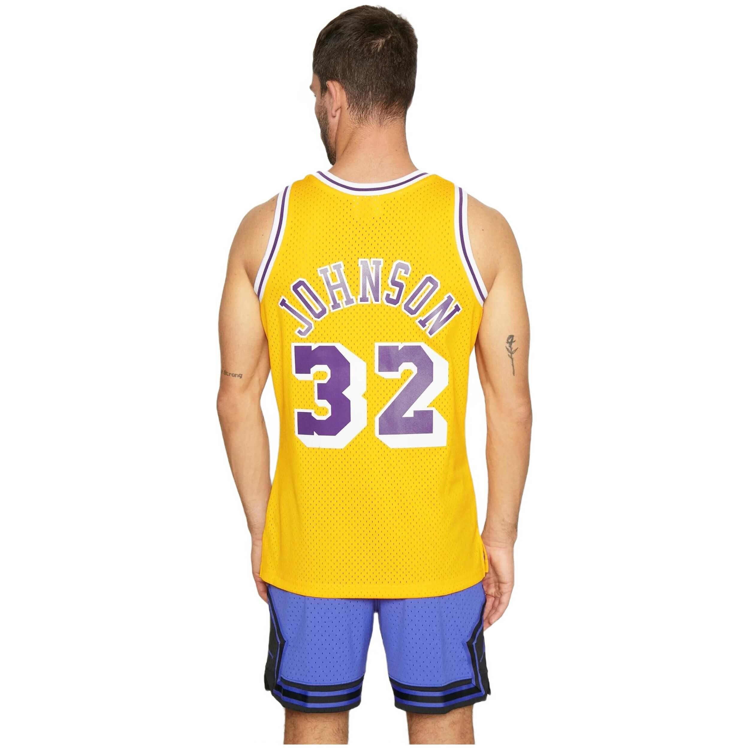 Maillot de basket Mitchell & ness modèle SMJYGS18175 pour unisexe 3/5