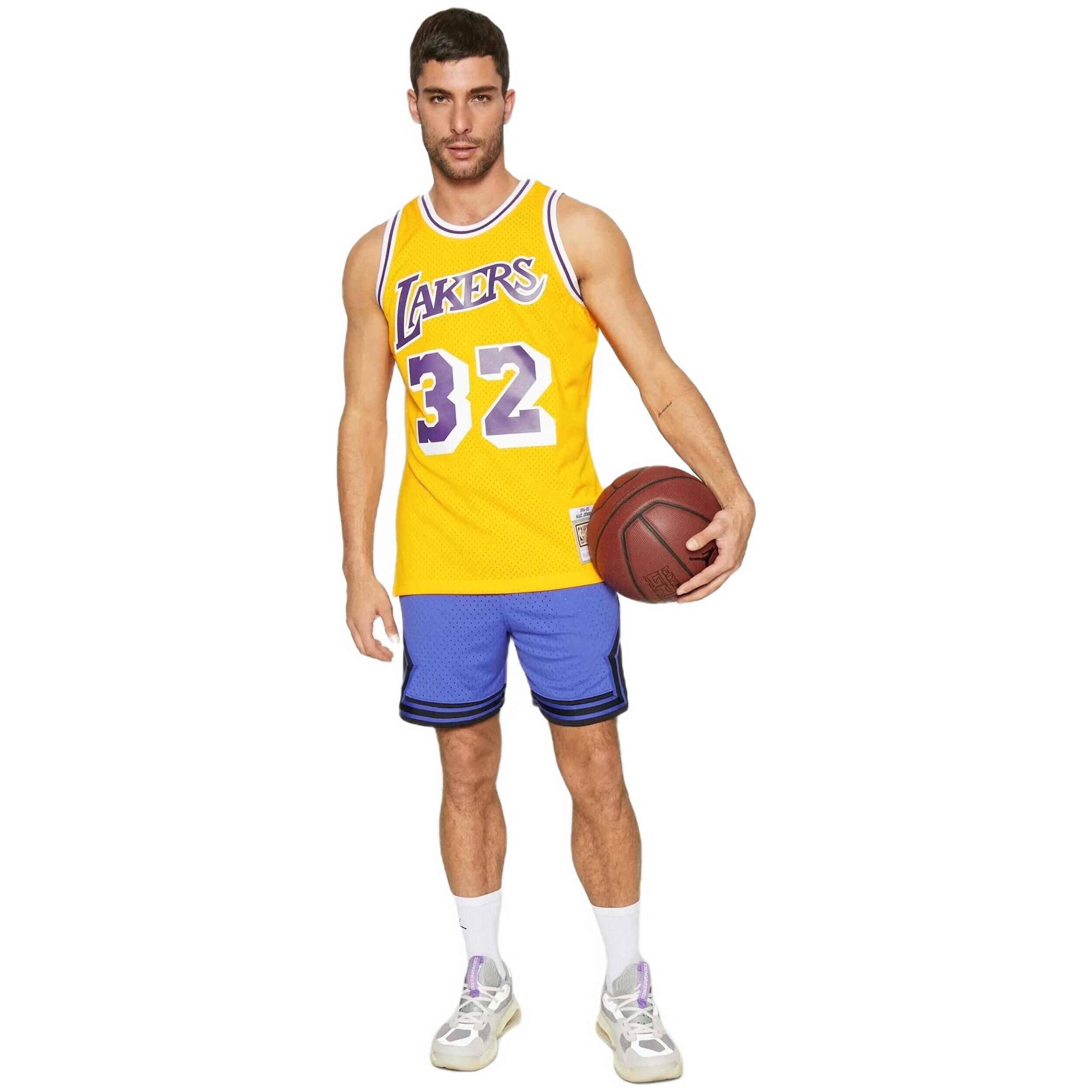 Maillot de basket Mitchell & ness modèle SMJYGS18175 pour unisexe 2/5