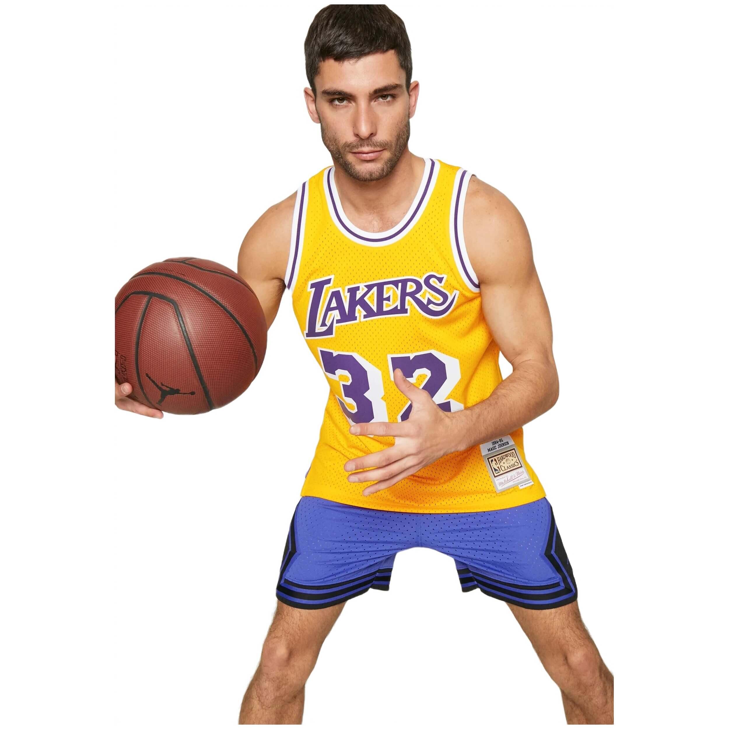 Maillot de basket Mitchell & ness modèle SMJYGS18175 pour unisexe 4/5