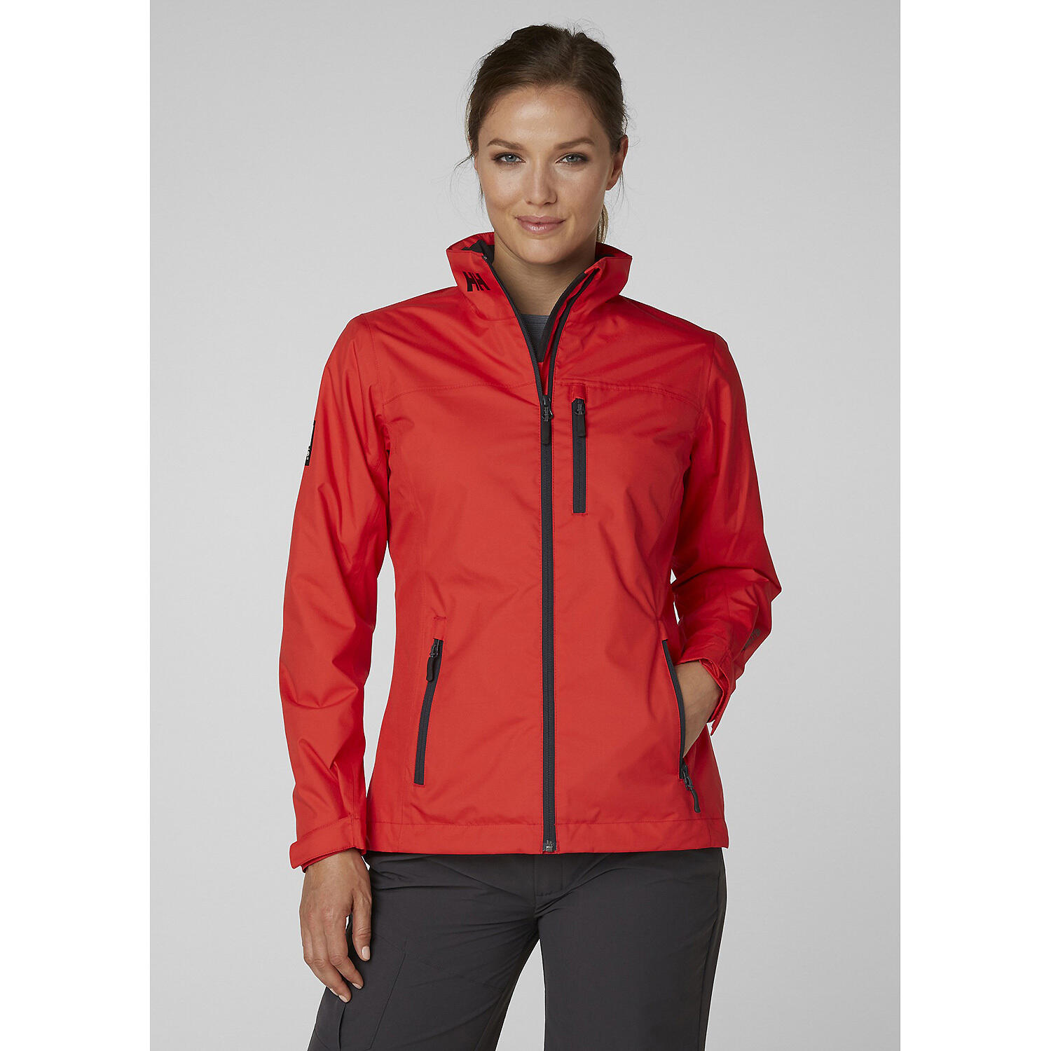 Damen Funktionsjacke W CREW MIDLAYER JACKET 3/4