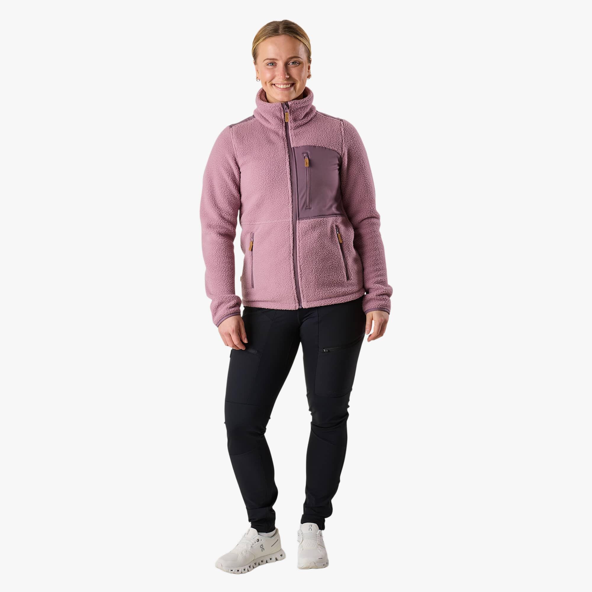 Veste polaire randonnée femme Nordkap Pile 3/7