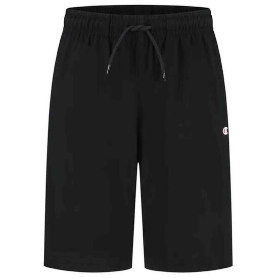 Champion Short per Bambini in cotone Nero 10A