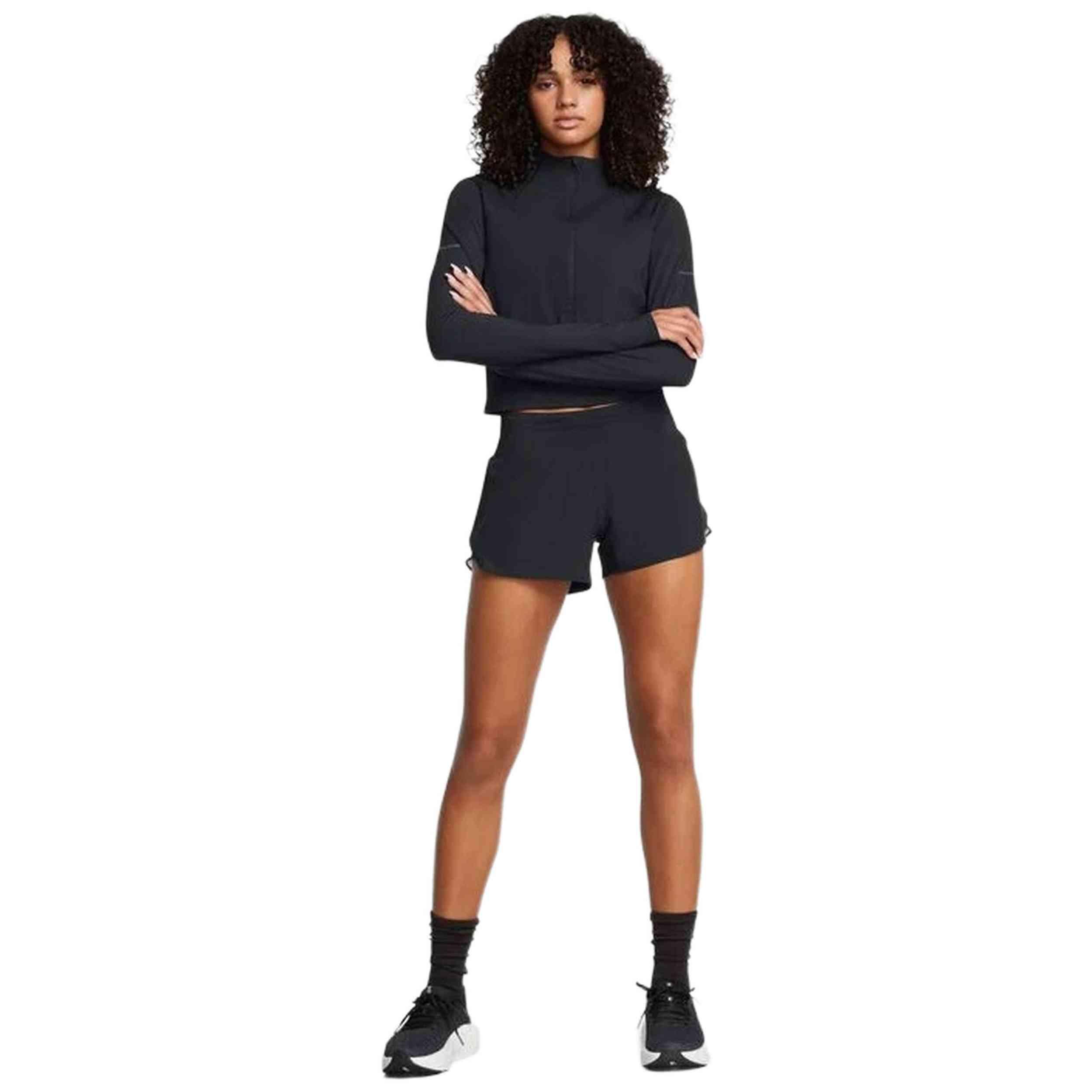 Pantaloncini Under armour modello 1386331-001 per donne 3/6
