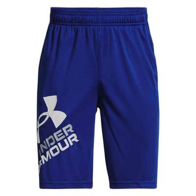 Korte broek under armour model 1361817-400 voor unisex jongens