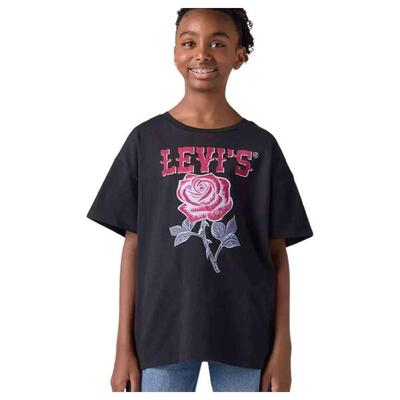 T-shirt met korte mouwen levi's model 4el553-g52 voor meisjes