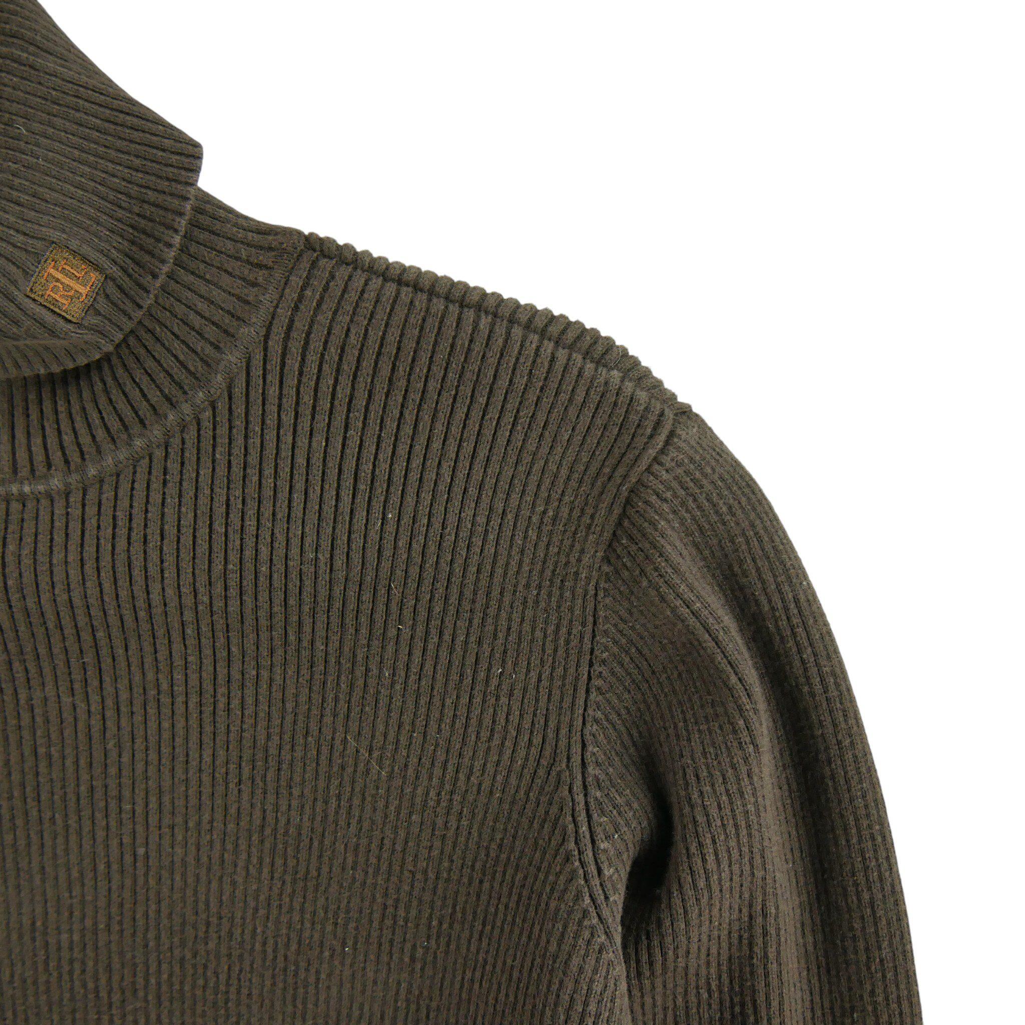 Segunda Vida - Suéter de cuello alto marrón para mujer - En buenas condiciones 4/7