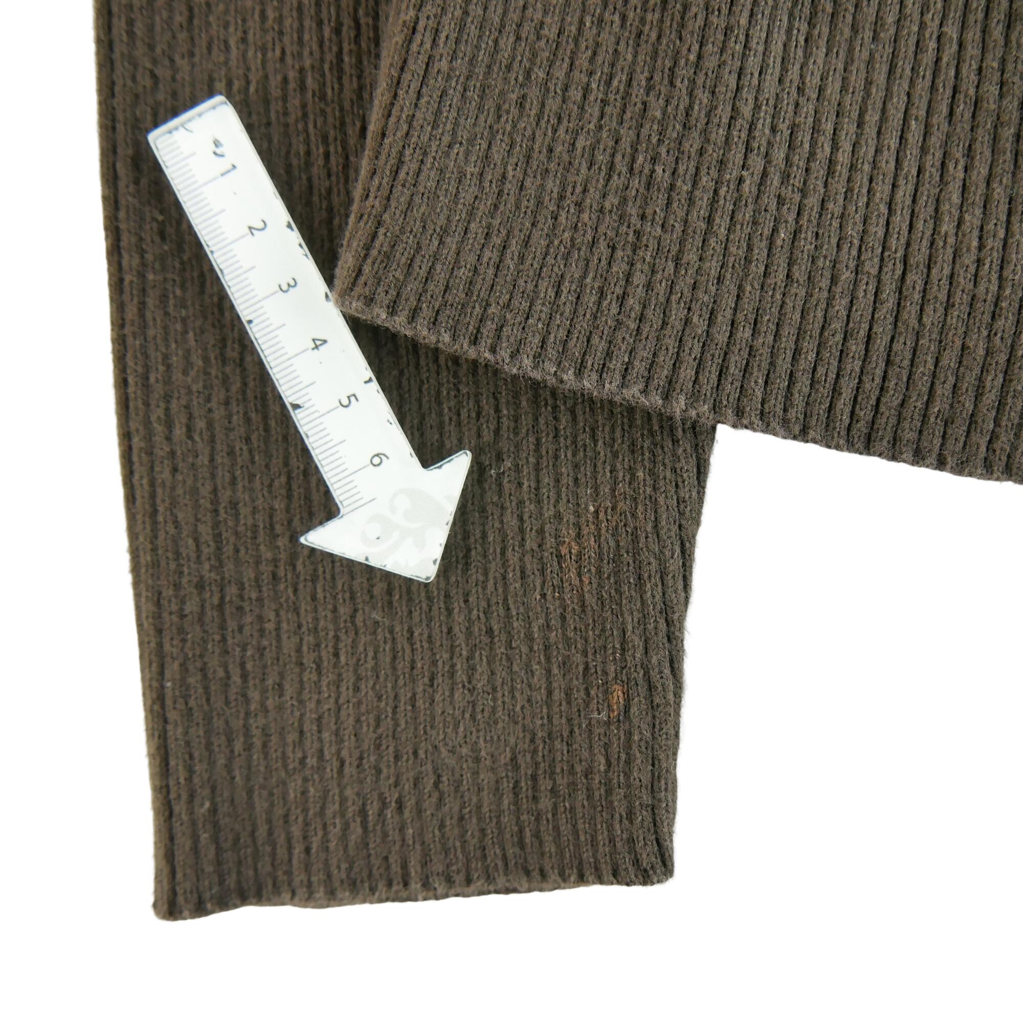 Segunda Vida - Suéter de cuello alto marrón para mujer - En buenas condiciones 6/7