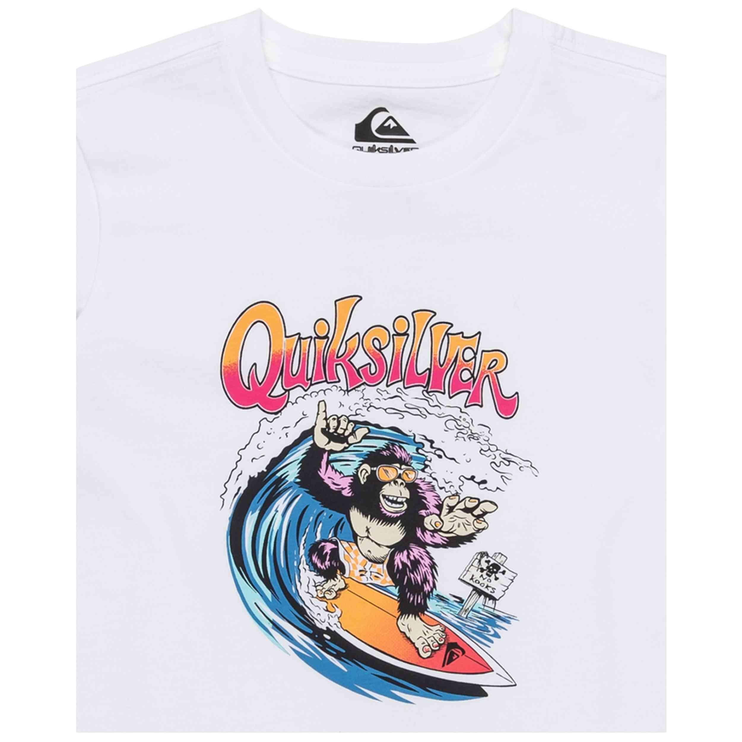 T-shirt Quiksilver modèle EQKZT03562-WBB0 pour enfants 3/3