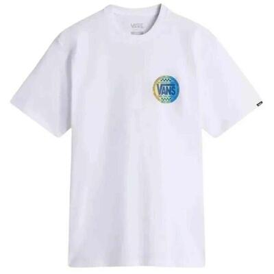 T-shirt met korte mouwen vans model vn000m6rwht1 voor mannen