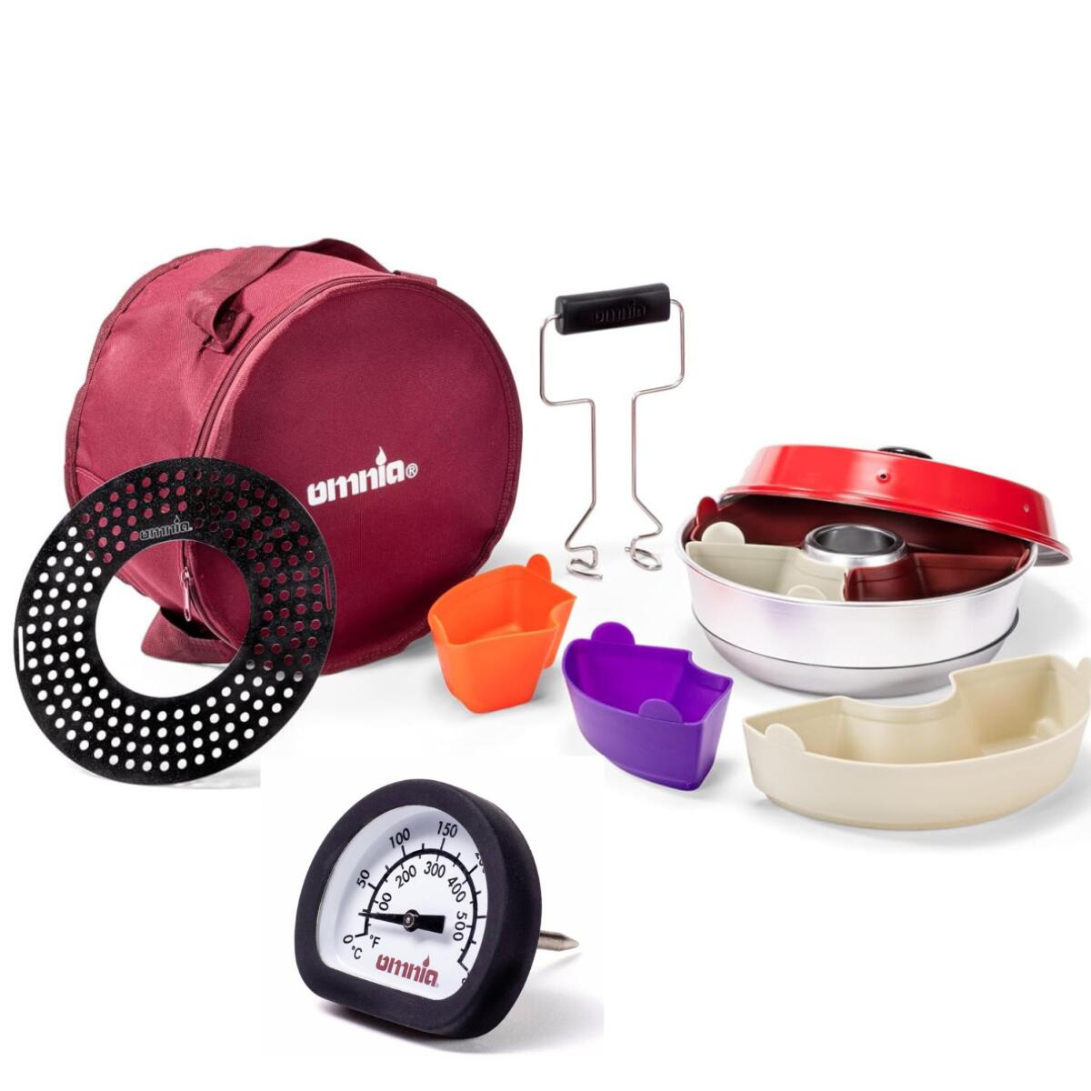 Omnia - Pack Omnia Four Et Accessoires + Thermomètre Multifonctions - Réchaud - Taille Unique - Decathlon