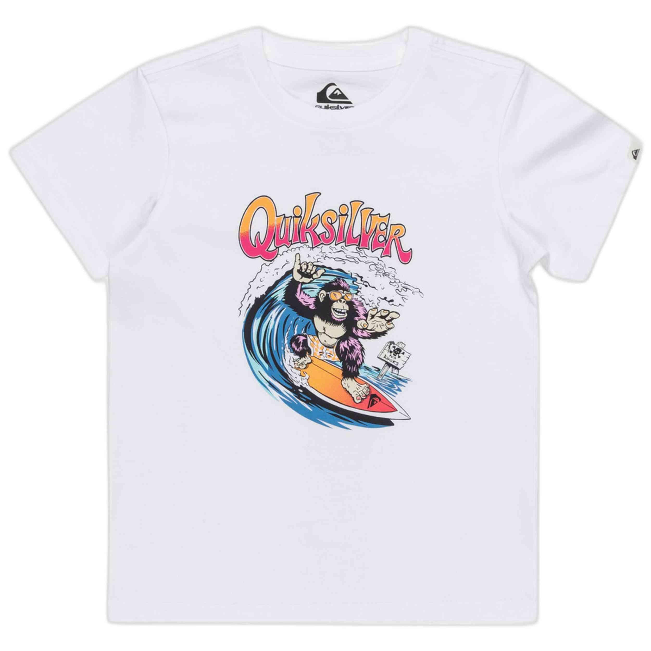 T-shirt Quiksilver modèle EQKZT03562-WBB0 pour enfants 1/3