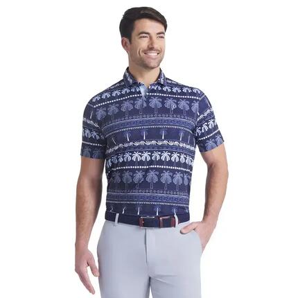 Polo de golf Puma X PTC Hero pour homme, bleu marine