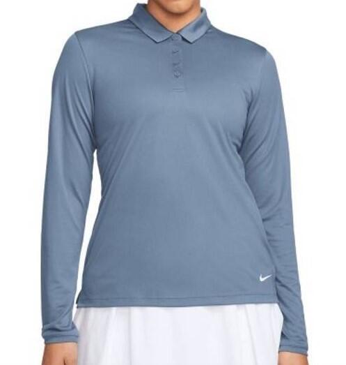 NIKE Nike Dry Fit Victory Damen-Golfpoloshirt, Blau
