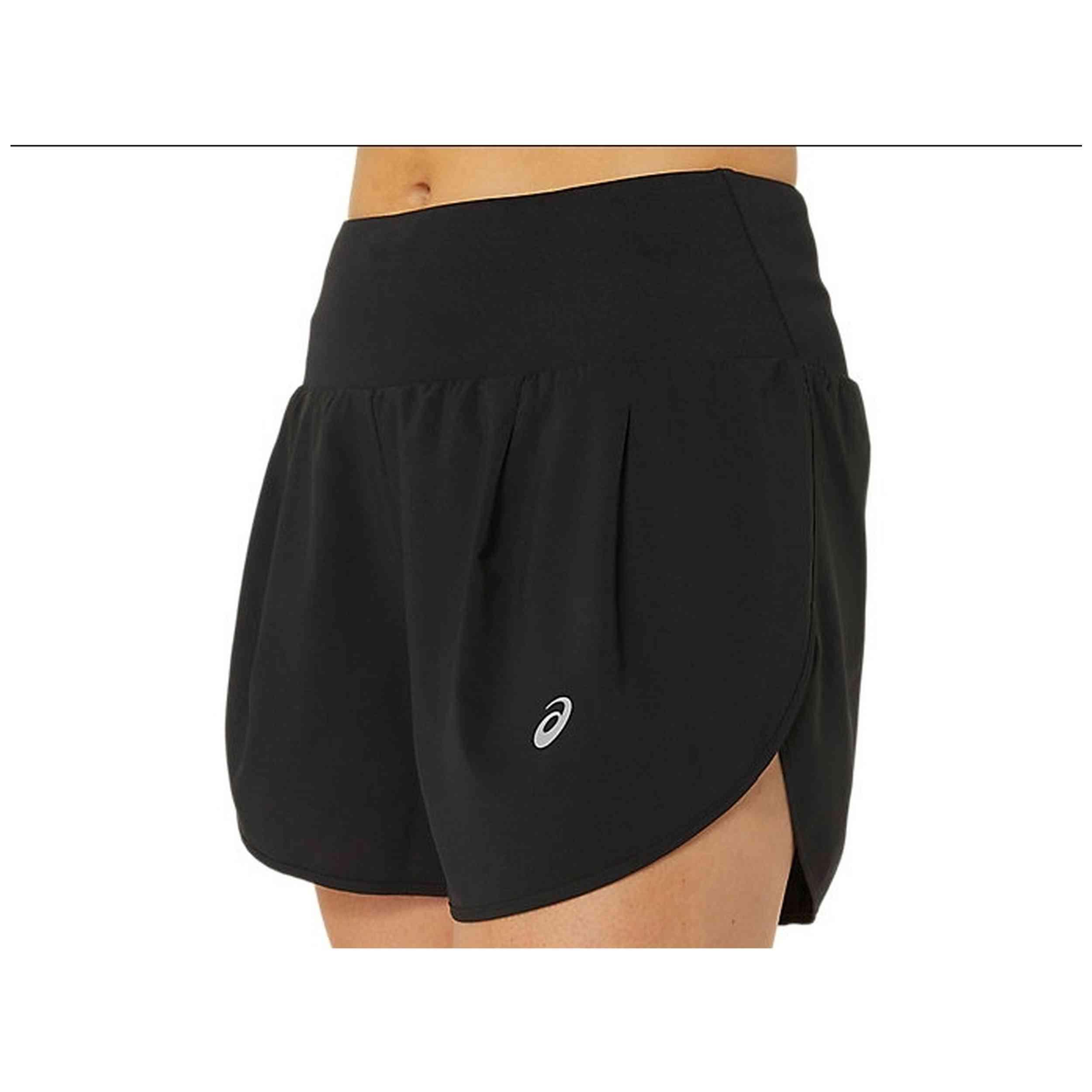 Shorts da donna Asics Road 3.5 in nero. 5/5