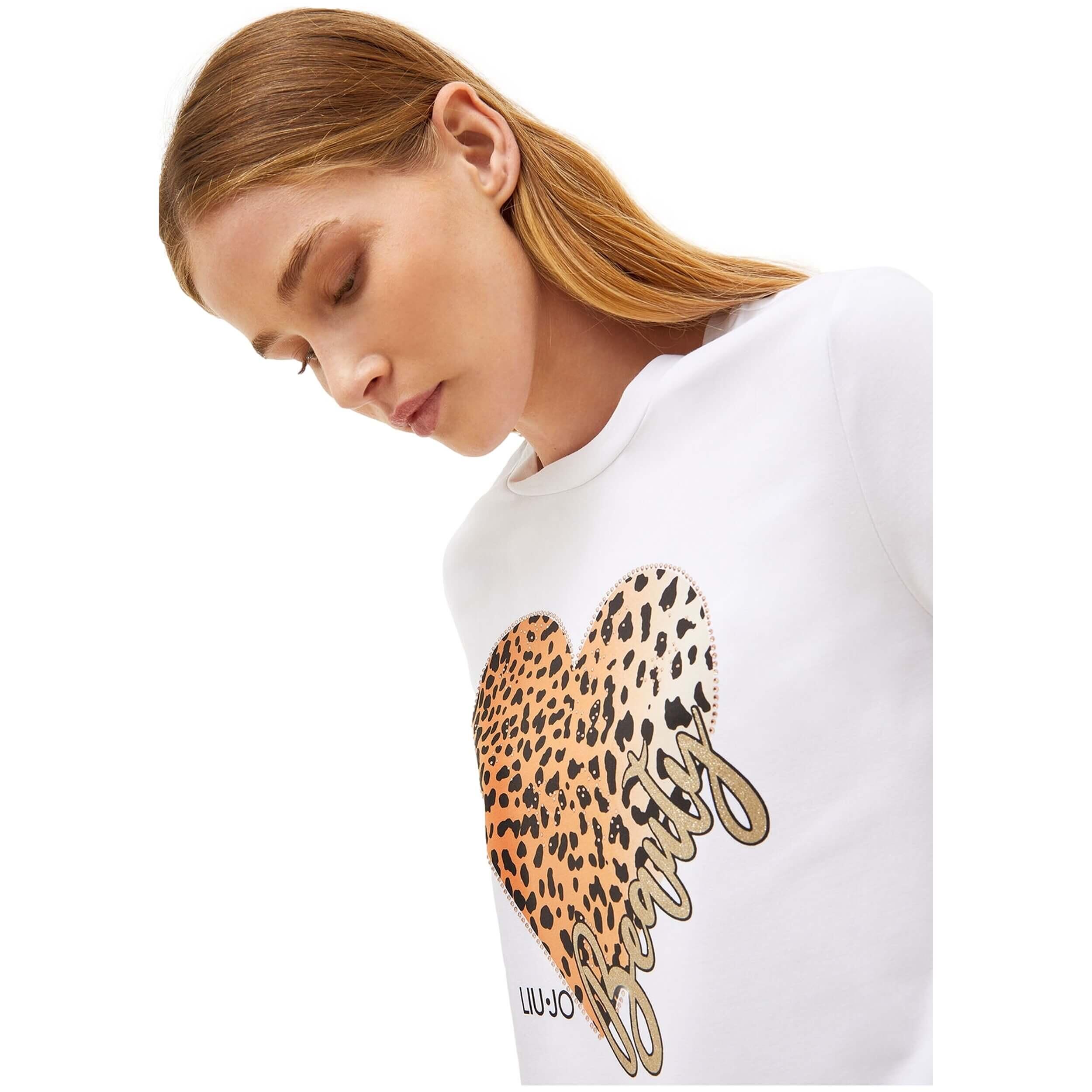 Camiseta de manga larga Liu jo modelo 5F2111J0088R9824 para mujer 3/5