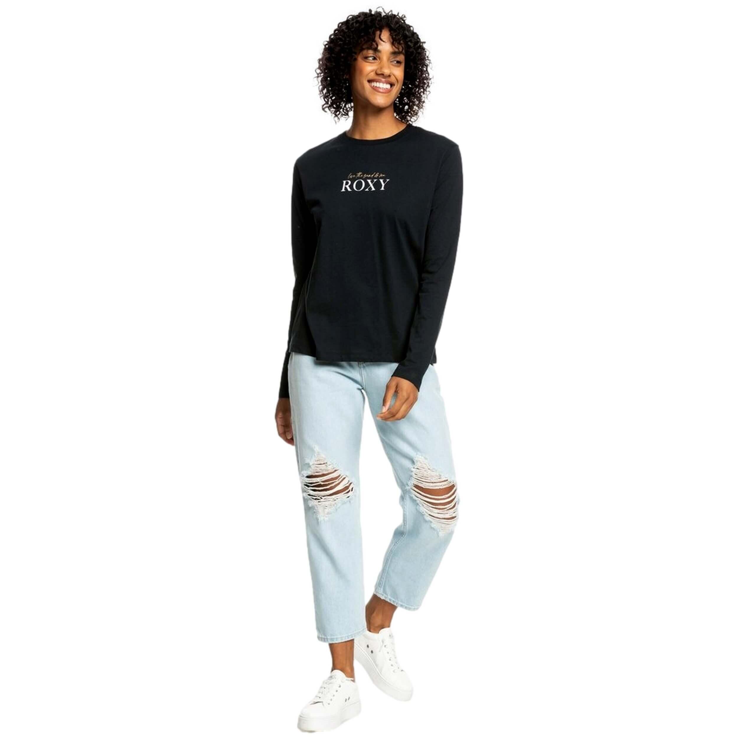 Maglia a maniche lunghe Roxy modello ERJZT05593-KVJ0 per donne 5/5