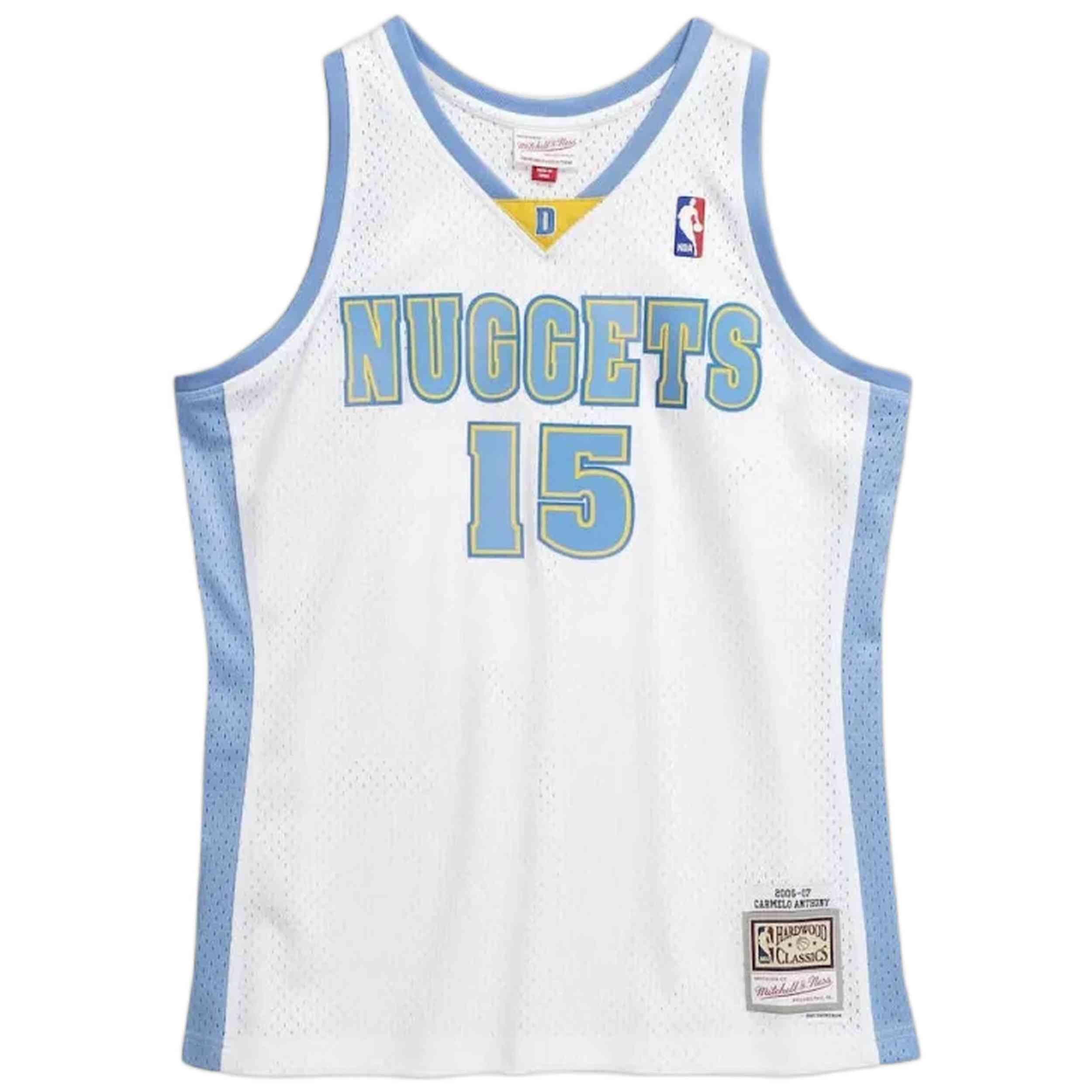Camiseta de tirantes Mitchell & ness modelo SMJYAC19168-DNUWHIT06CAN para unisex 5/5