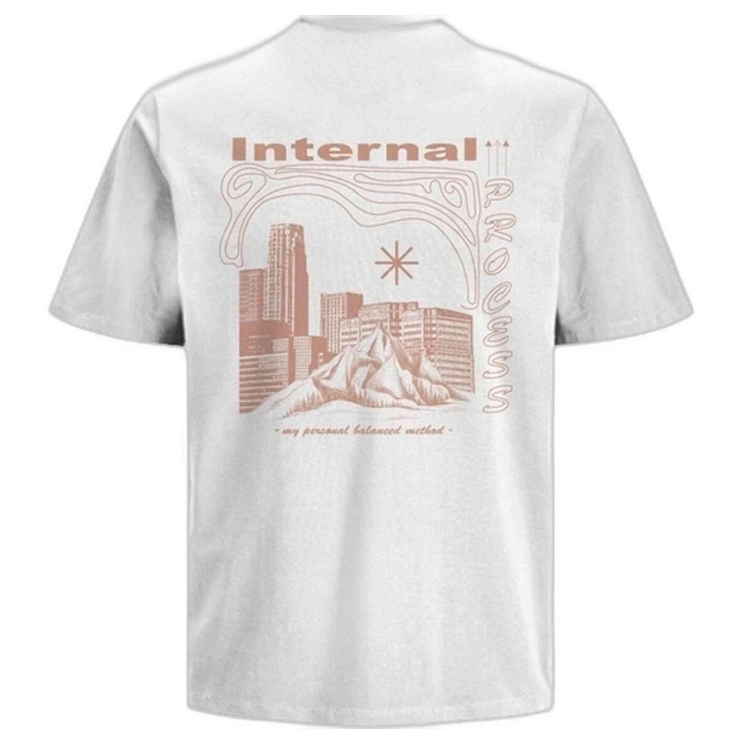 Jack&jones - T-shirt Jack&jones Modèle 12270863-white Pour Homme - T-shirt Manches Courtes - Blanc - Decathlon