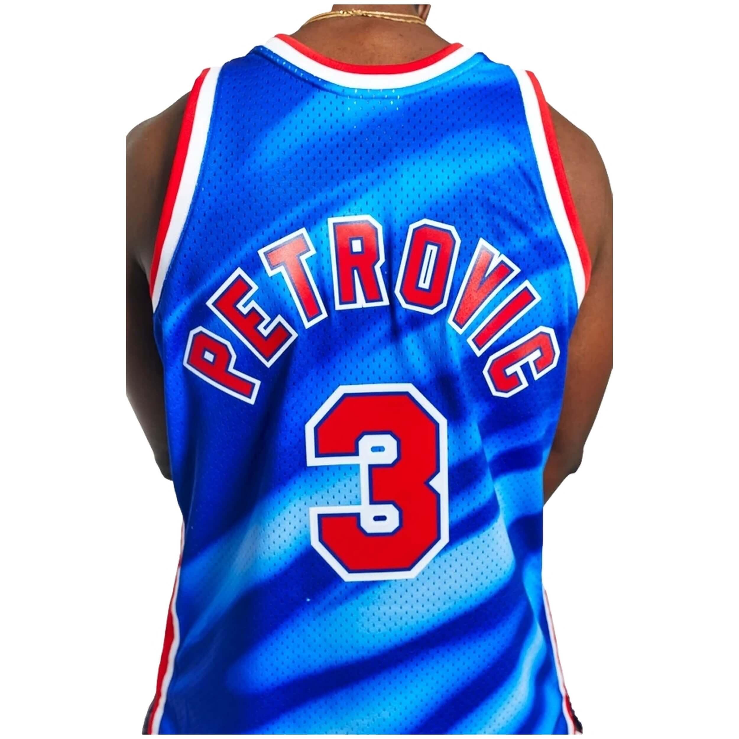Maillot de basket Mitchell & ness modèle SMJYSB19031-NJNPTRY90DPE pour homme 5/5