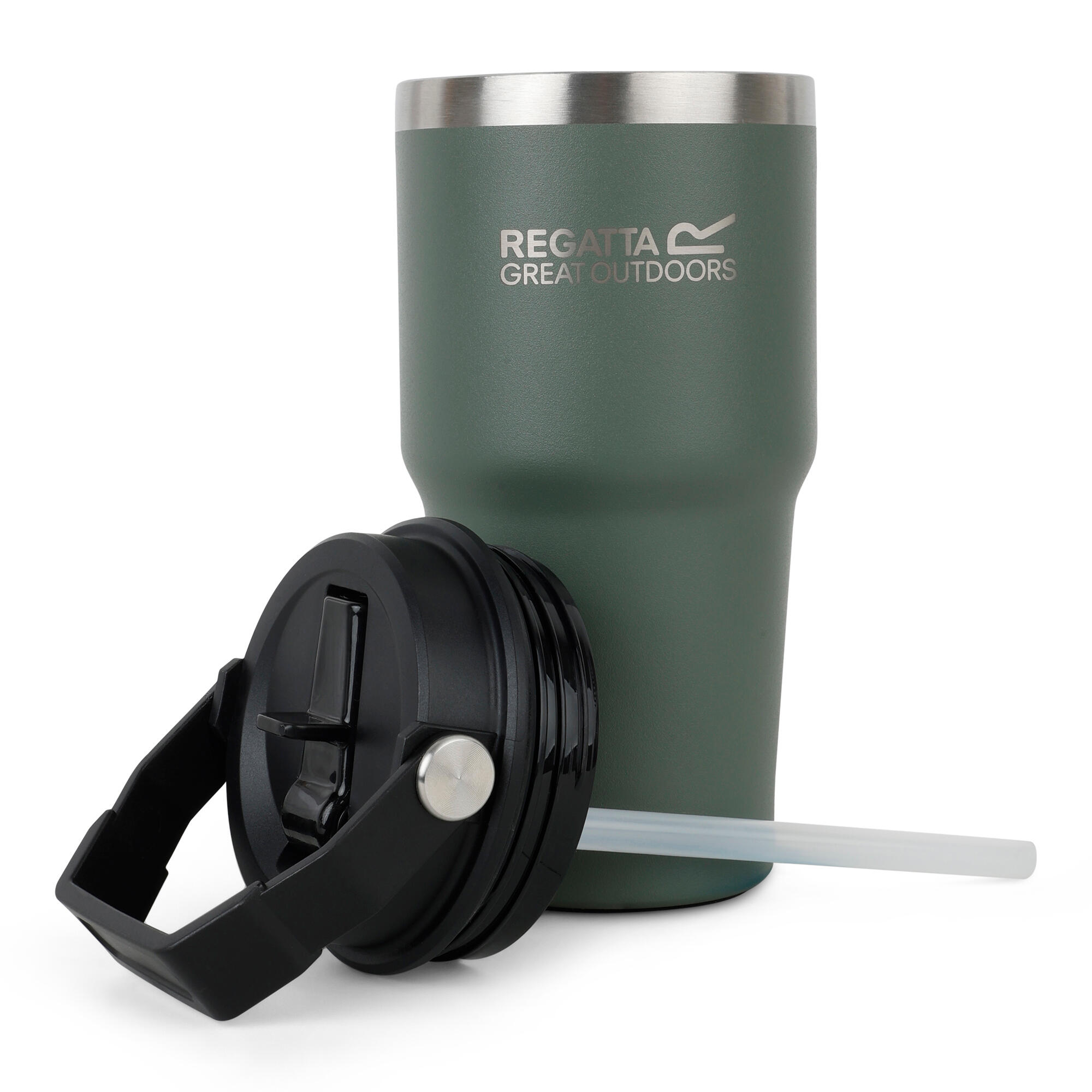 Thermulate Geïsoleerde Tumbler 600 ml (Salie Groen) 3/5