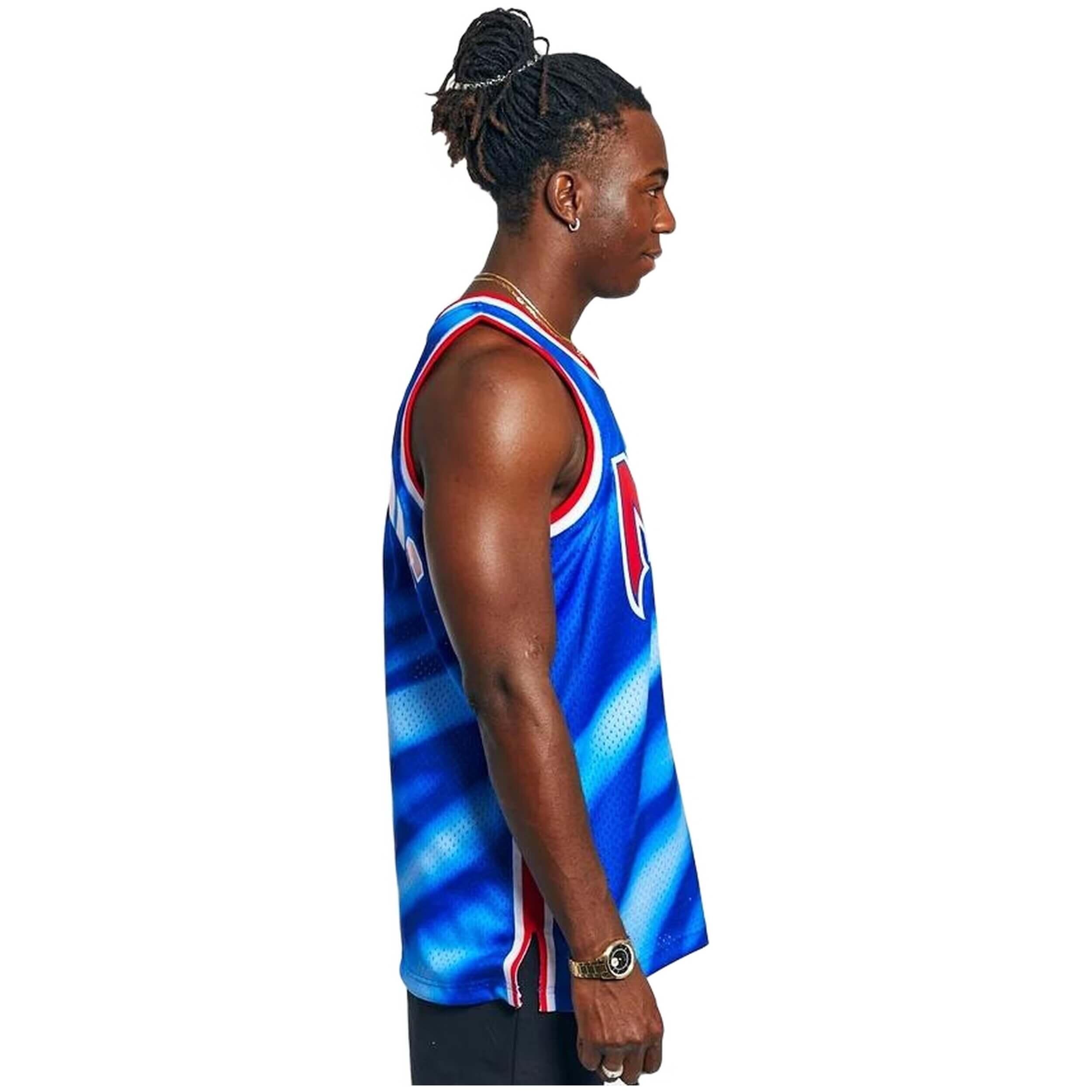 Maillot de basket Mitchell & ness modèle SMJYSB19031-NJNPTRY90DPE pour homme 4/5