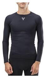 Sous-Maillot Manches Longues Unisexe LeBram Training Noir