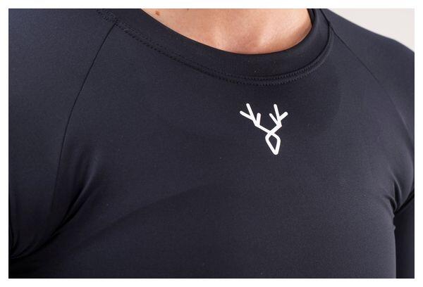 Sous-Maillot Manches Longues Unisexe LeBram Training Noir 7/7